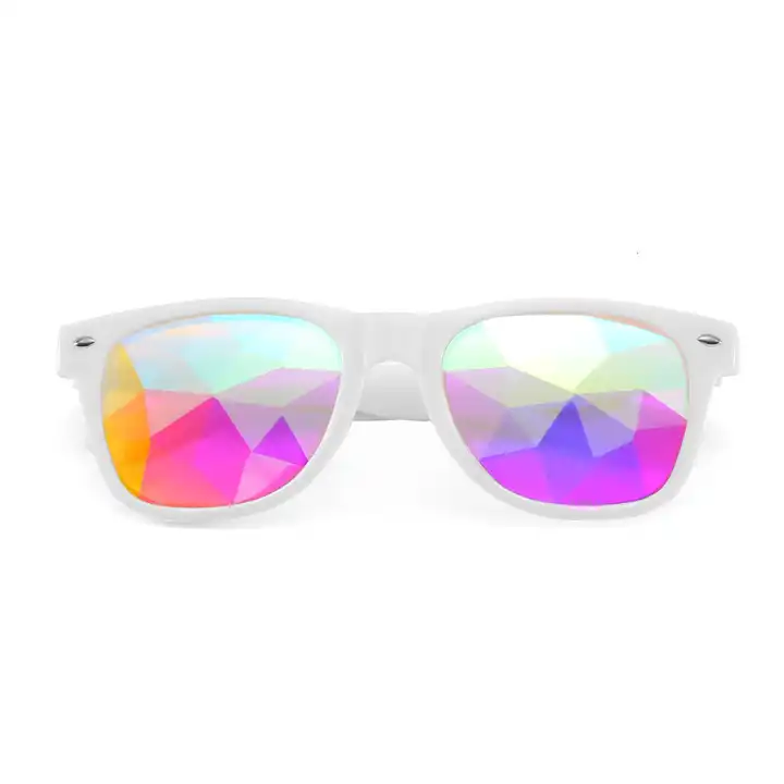 Festivals Kaleidoscope Glasses Rainbow Prism shades Sunglasses